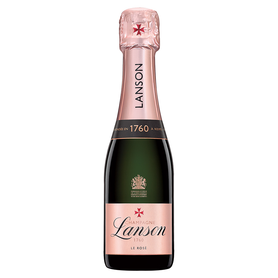 Send Mini Lanson Le Rose Champagne 20cl Online